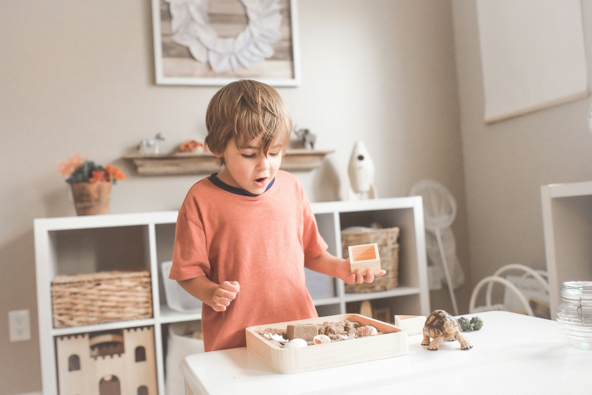 Building a Montessori-Inspired Sensory Bin for Your Little One