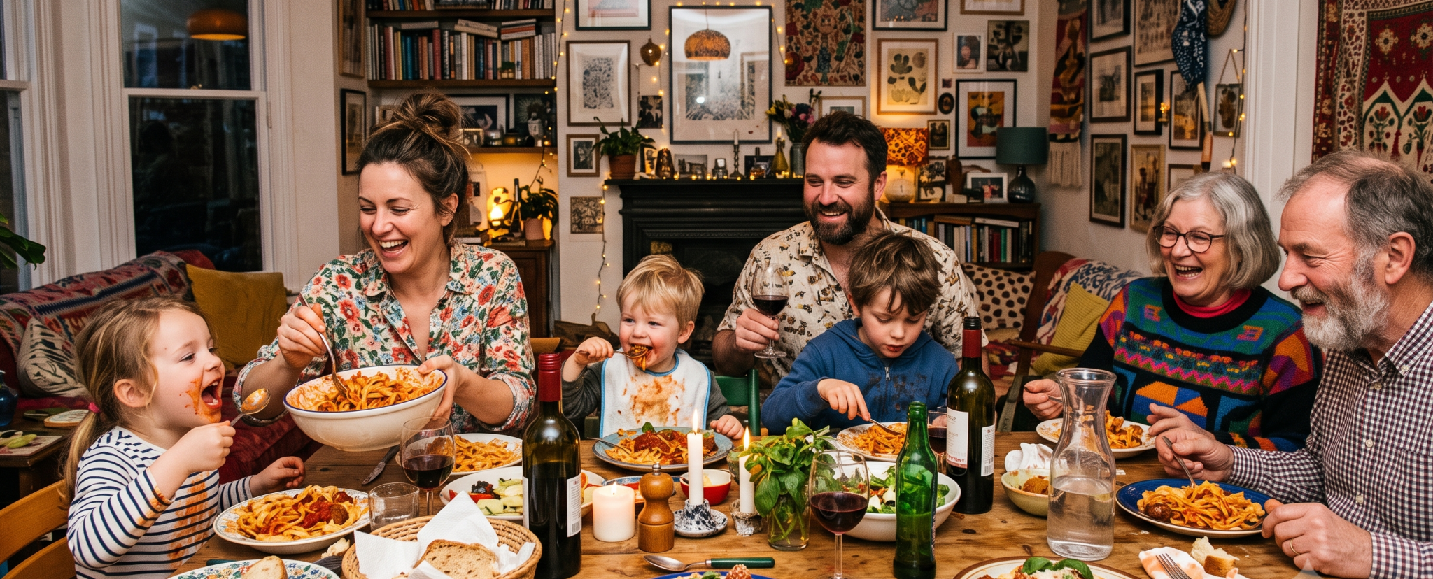 How to Host a Playful Pasta-Themed Dinner Party (For Kids & Adults!)