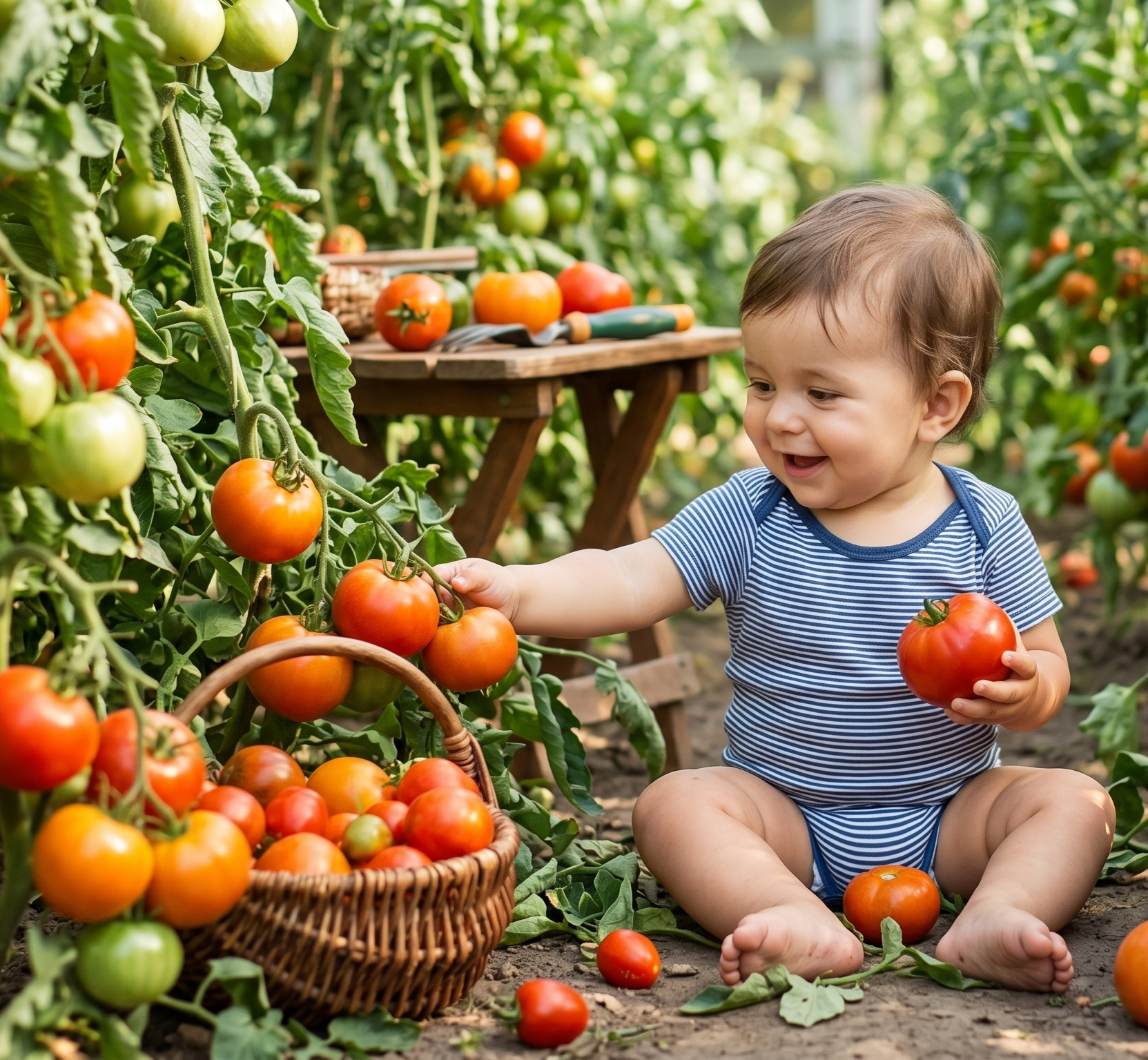 The Science of Sight: Why Tomatoes Are the Perfect Tool for Newborn Visual Development