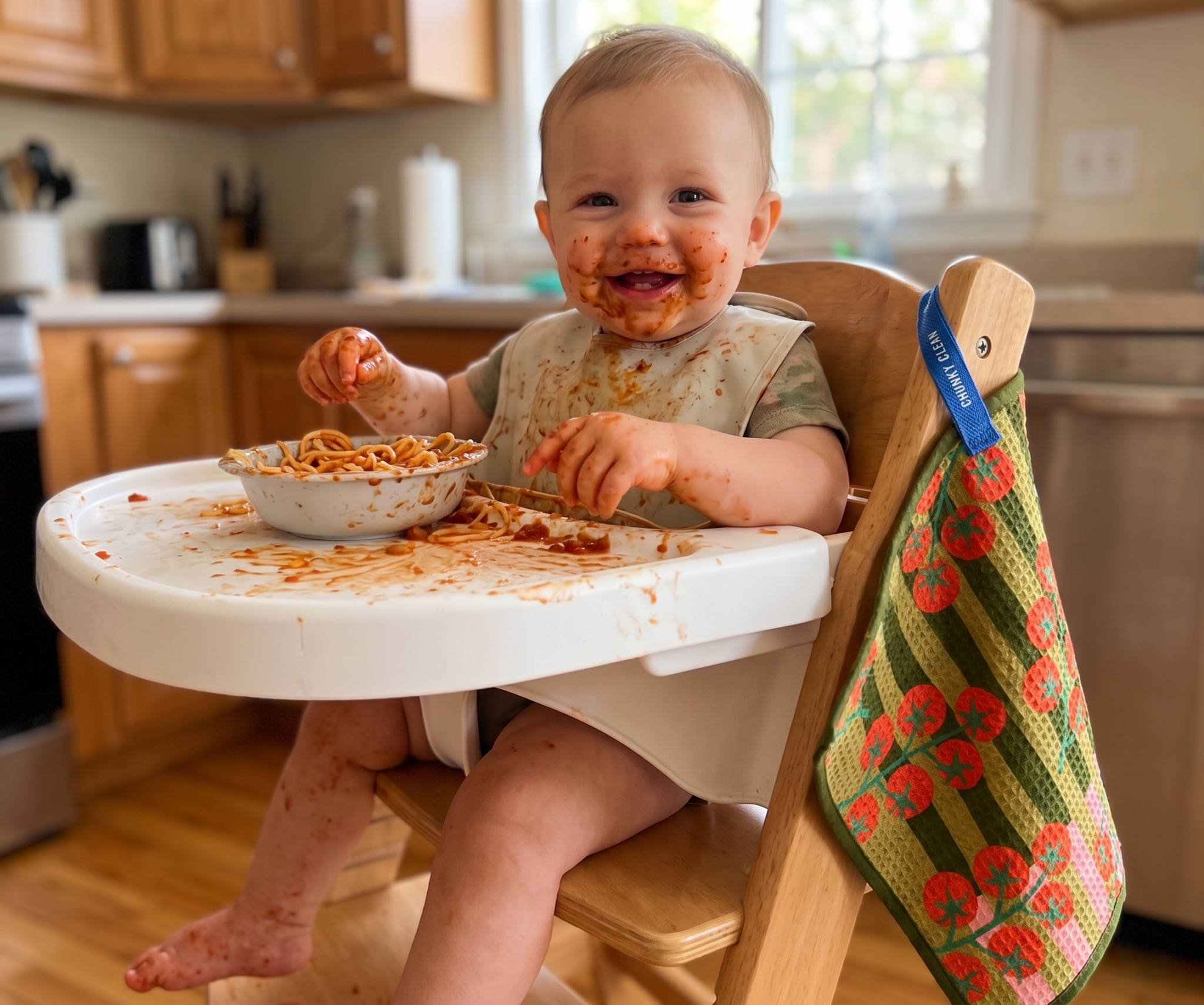 The Sticky Highchair Survival Guide: 5 Smart Hacks for Baby-Led Weaning Clean Up