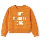 Hot Diggity Dog Kids Crewneck Sweater