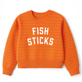 Fish Sticks Kids Crewneck Sweater
