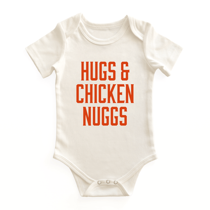 Hugs & Chicken Nuggs Baby Bodysuit